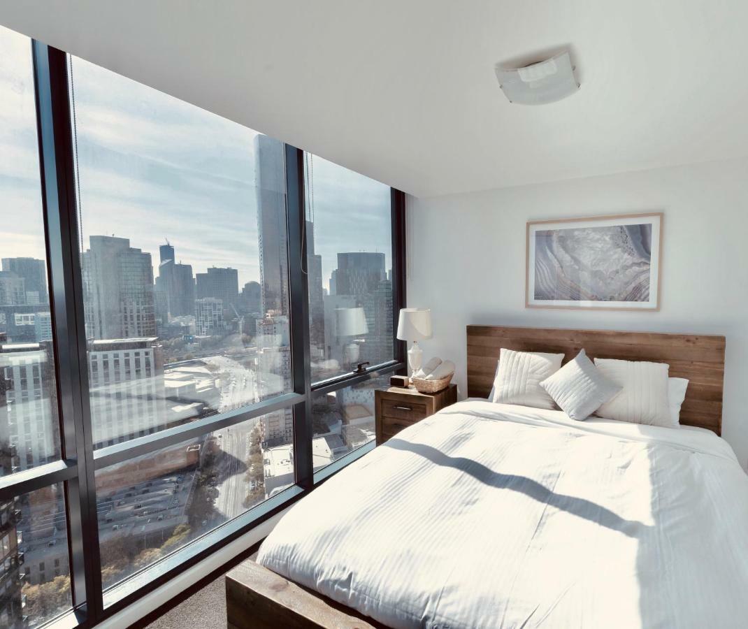 Luxury Apartments With View Melbourne Exterior foto
